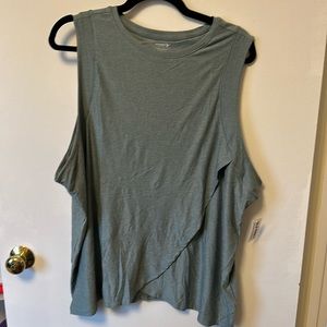 NWT Old Navy Maternity Sleeveless Cloud 94 Soft Wrap Top